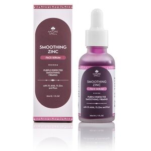 New Nature Spell Smoothing Zinc Face Serum - Purple